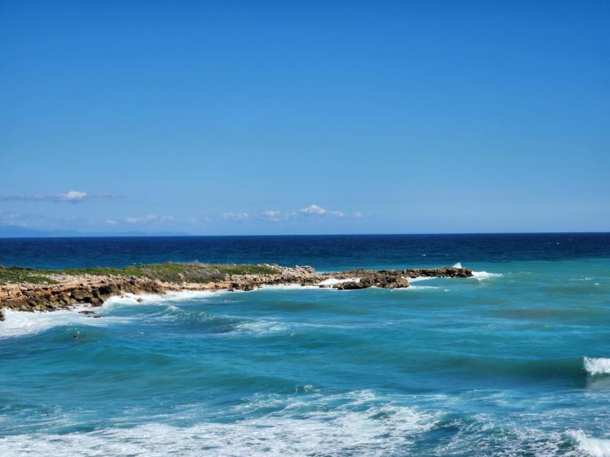 Beachfront Apartment, Quiet 4 Beds, 1 Bath, Ac, Wi-Fi, Hot Water, In Paraiso Near Los Patos エクステリア 写真