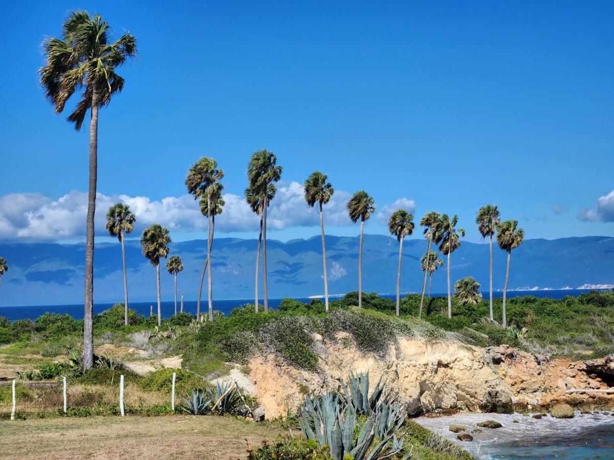 Beachfront Apartment, Quiet 4 Beds, 1 Bath, Ac, Wi-Fi, Hot Water, In Paraiso Near Los Patos エクステリア 写真