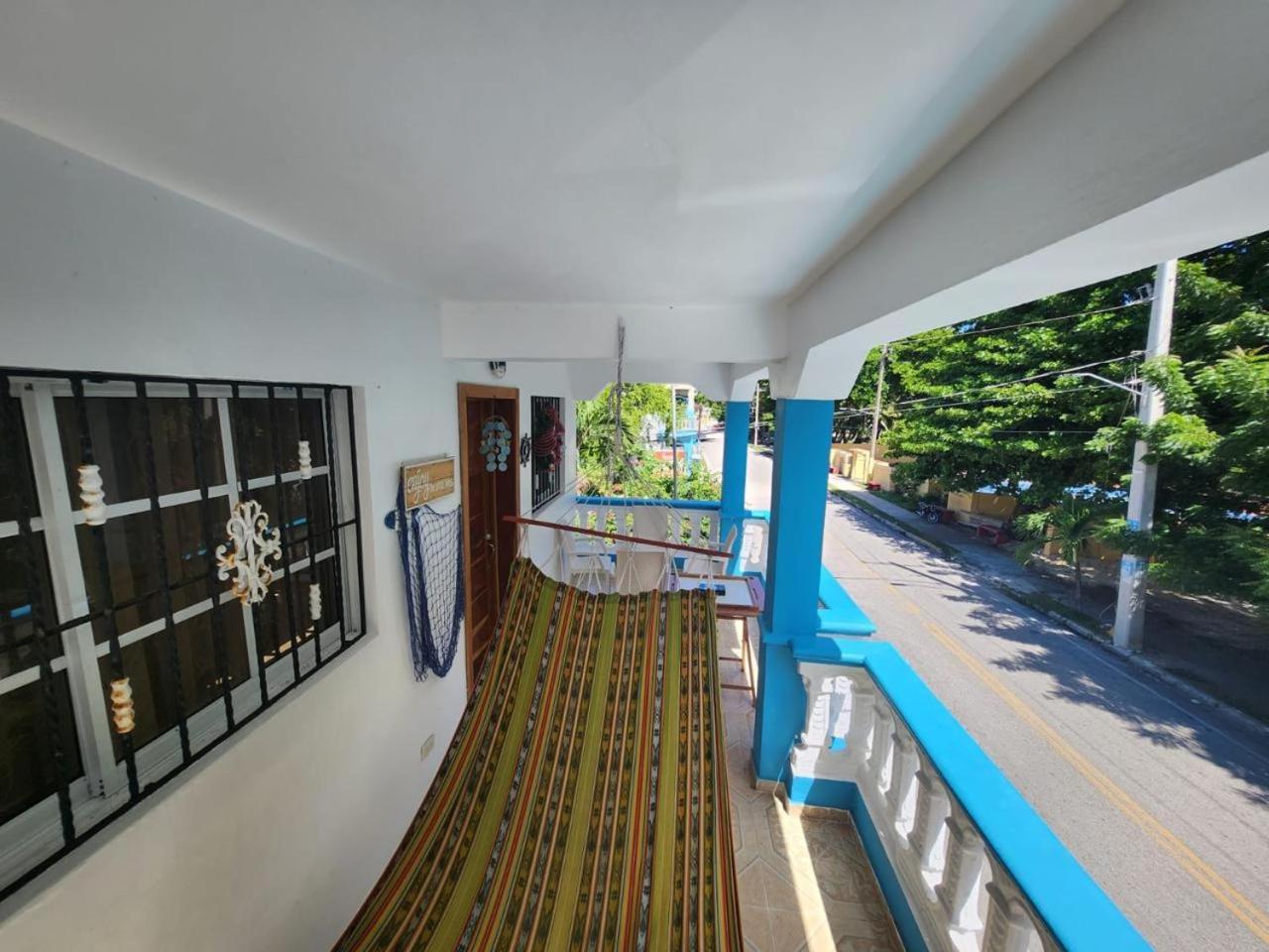 Beachfront Apartment, Quiet 4 Beds, 1 Bath, Ac, Wi-Fi, Hot Water, In Paraiso Near Los Patos エクステリア 写真
